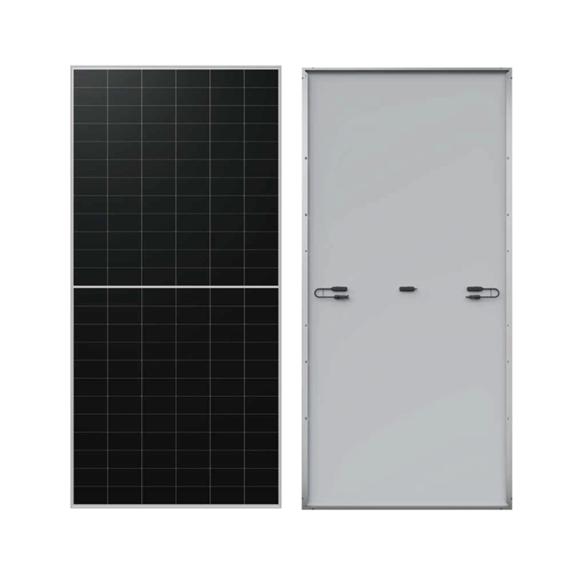 Pannello solare WERAN 640-670W con contatto posteriore - Modulo fotovoltaico a vetro singolo ad alta efficienza OEM per progetti di distribuzione e commerciali