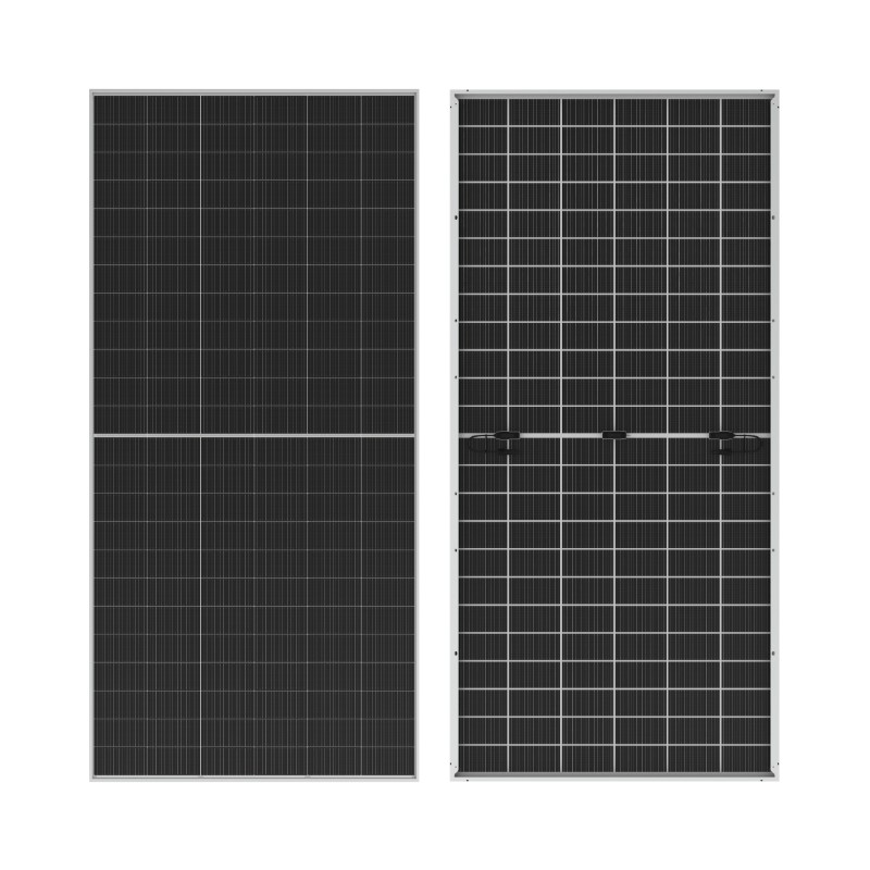 Pannello solare bifacciale di grande formato WERAN 595-625W - Modulo fotovoltaico a doppio vetro OEM per progetti di utilità, EPC e all'ingrosso