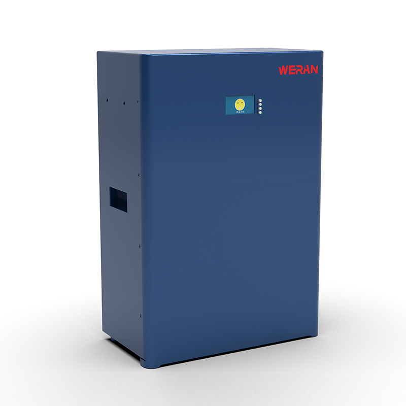 Batteria LiFePO4 montata a parete WERAN WRL-48100WB 51,2 V 100 Ah (5,12 kWh) - IP65, 6000 cicli, accumulo solare domestico all'aperto