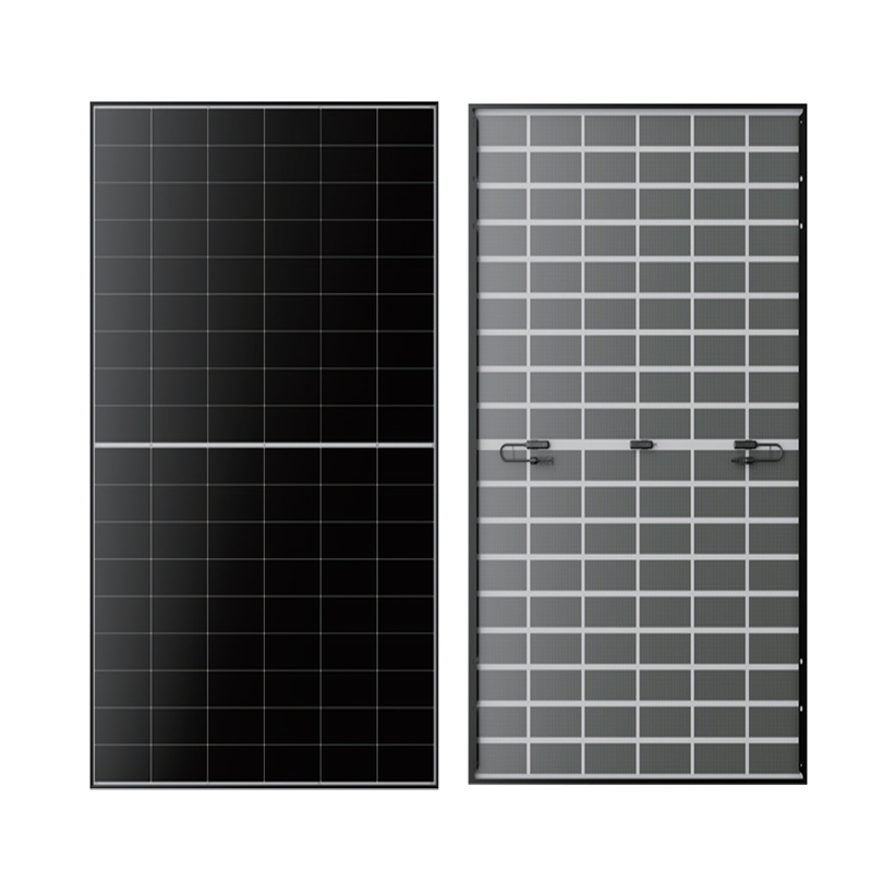 Pannello solare residenziale WERAN 495-510W con contatto posteriore - Modulo fotovoltaico sul tetto a doppio vetro OEM per distributori e installatori