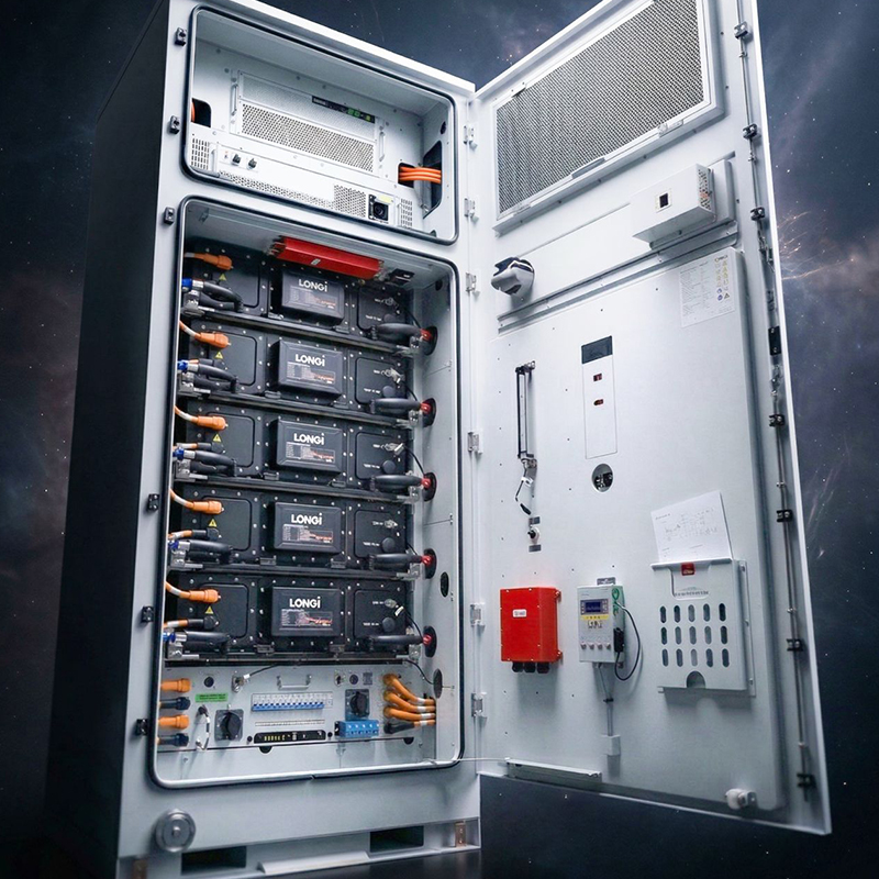 Armadio di accumulo di energia WERAN L261X 261kWh C&I LDES - Soluzione di accumulo di batterie multifunzione OEM LONGi