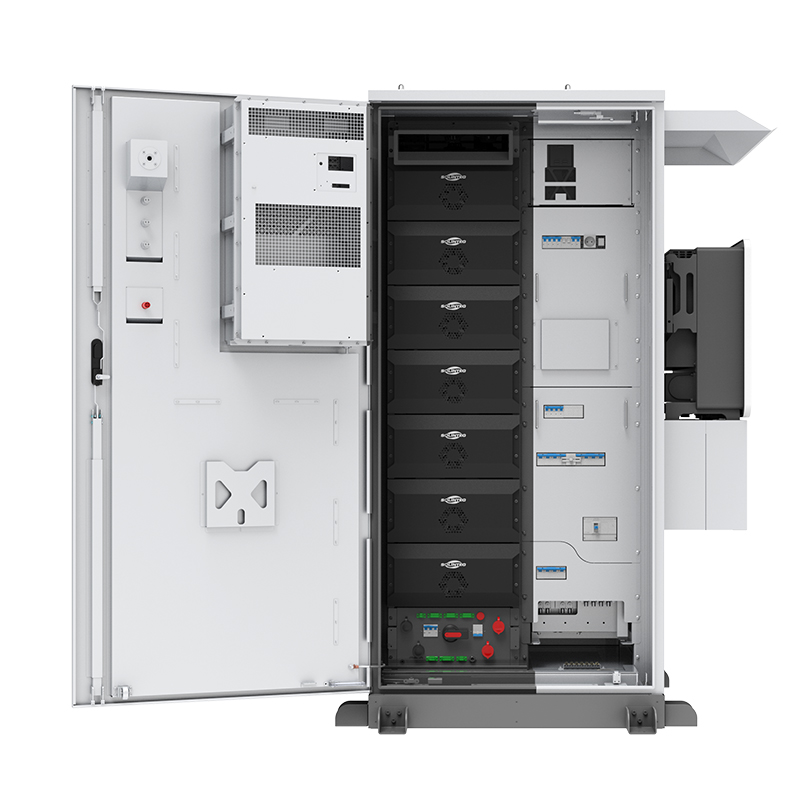 WERAN PTH 25-50kW 64,3-112,5kWh Armadio di accumulo di energia C&I tutto in uno - Sistema di accumulo solare integrato con inverter ibrido