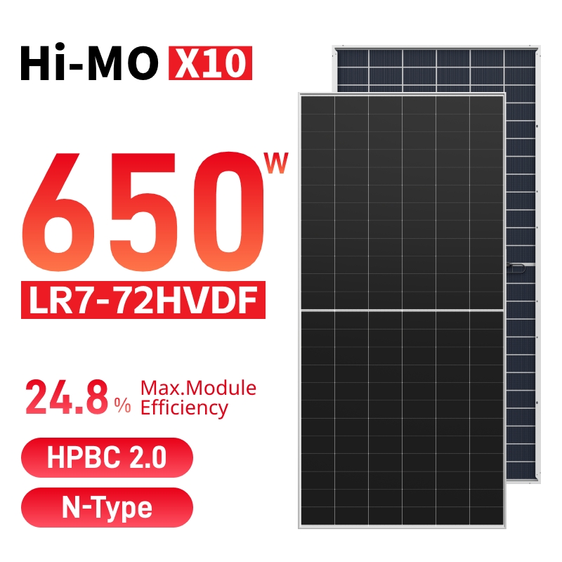 Microinverter vs inverter di stringa per sistemi solari bifacciali Dual Glass LONGi Hi-MO X10 Guardian Anti-Dust 640-670W